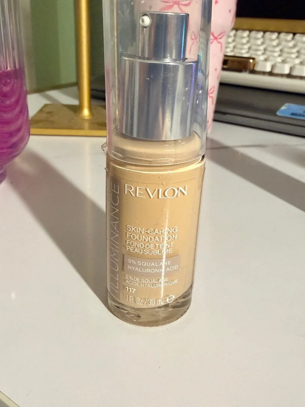 Revlon Illuminance Skin-Caring Foundation 117 Light Beige